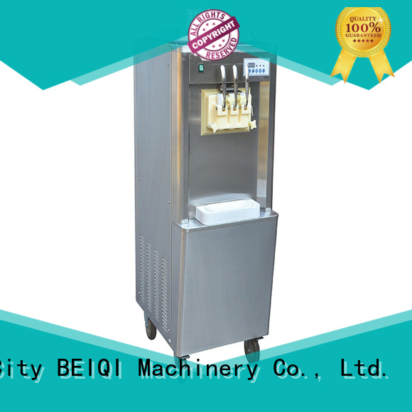 BEIQI solid mesh soft ice cream maker machine get quote Frozen food factory