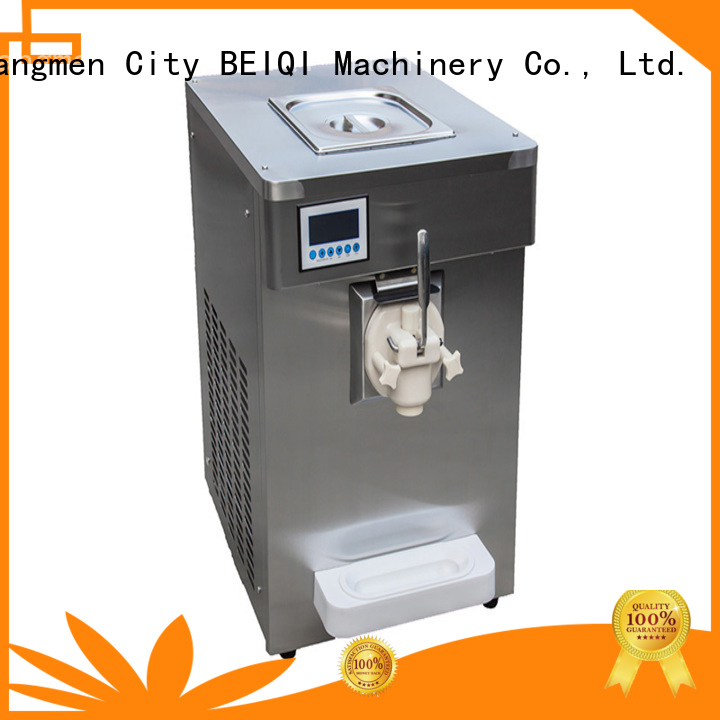 BEIQI commercial use Soft Ice Cream maker for wholesale For dinning hall