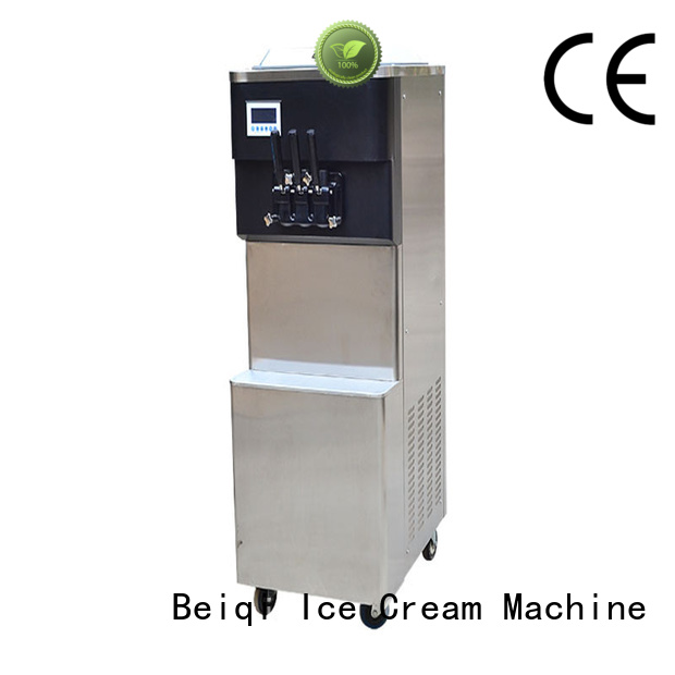 BEIQI silver commercial soft serve ice cream maker ODM For Restaurant