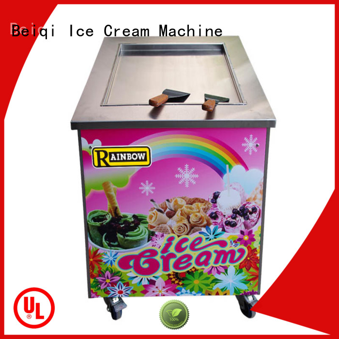 portable Fried Ice Cream making Machine Double Pan free sample For dinning hall