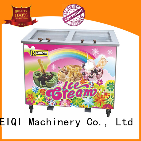 BEIQI solid mesh Soft Ice Cream Machine for sale free sample Snack food factory