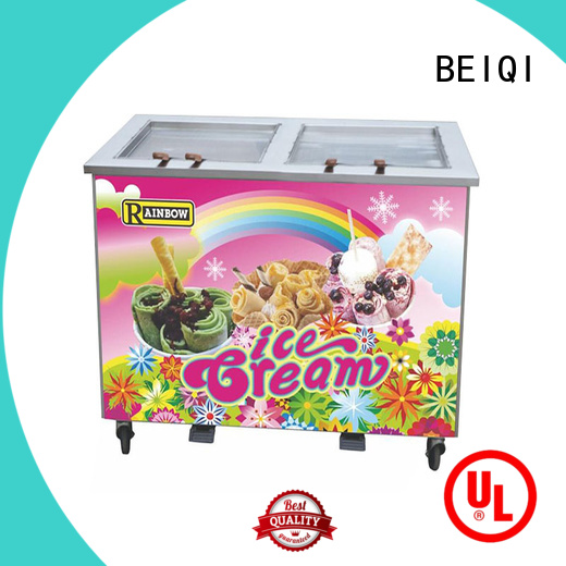 BEIQI portable Soft Ice Cream Machine for sale free sample Frozen food Factory