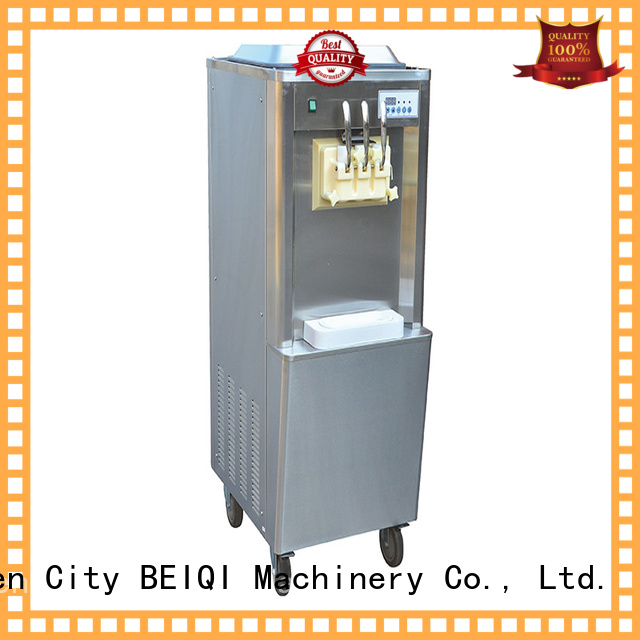 BEIQI Soft Ice Cream Machine for sale customization Frozen food Factory