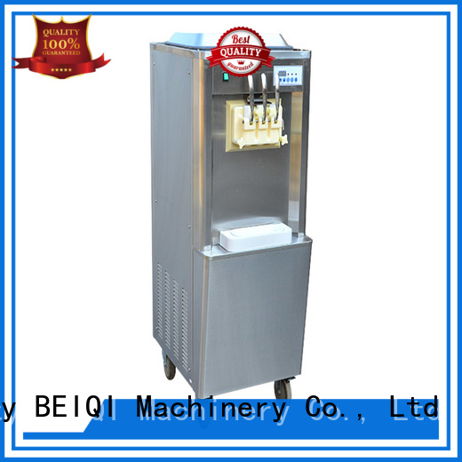 BEIQI solid mesh Soft Ice Cream maker OEM Snack food factory