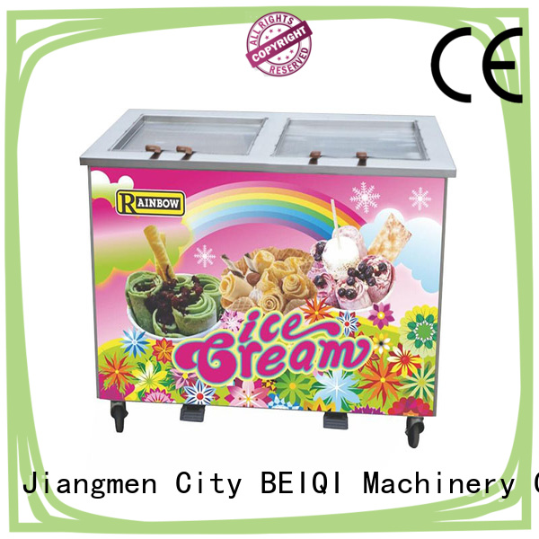 BEIQI Soft Ice Cream Machine for sale bulk production Snack food factory