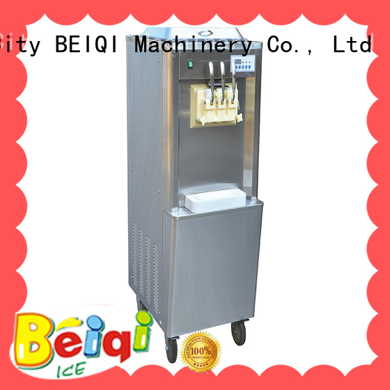 BEIQI funky Soft Ice Cream Machine for sale free sample Snack food factory