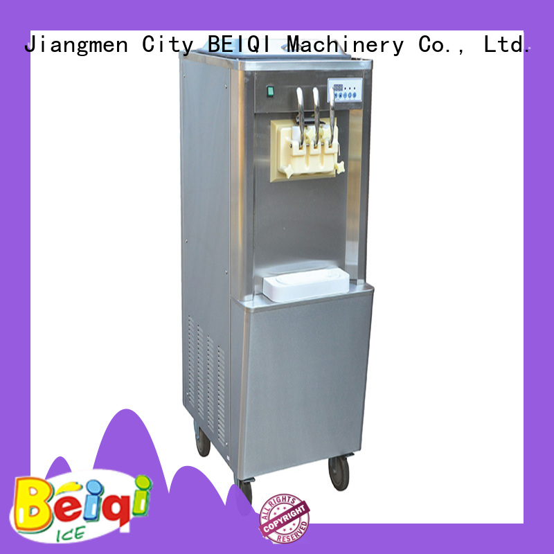 BEIQI Soft Ice Cream Machine for sale for wholesale Snack food factory