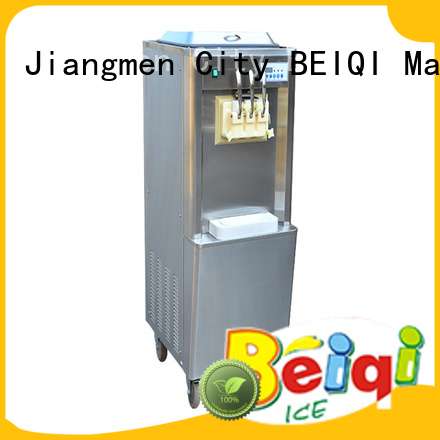 latest best soft serve ice cream machine different flavors OEM Snack food factory