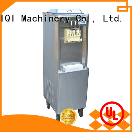 BEIQI silver Soft Ice Cream Machine customization For dinning hall