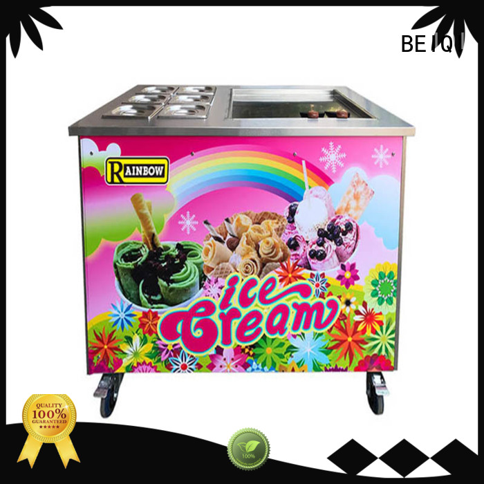 BEIQI Soft Ice Cream Machine for sale bulk production Snack food factory