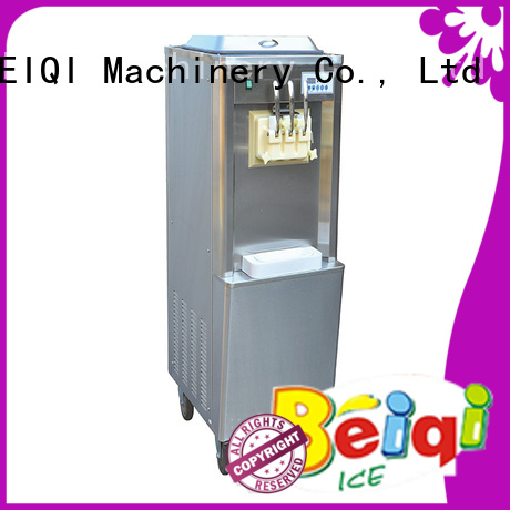 BEIQI durable Three flavors Soft Ice Cream Machine different flavors For dinning hall