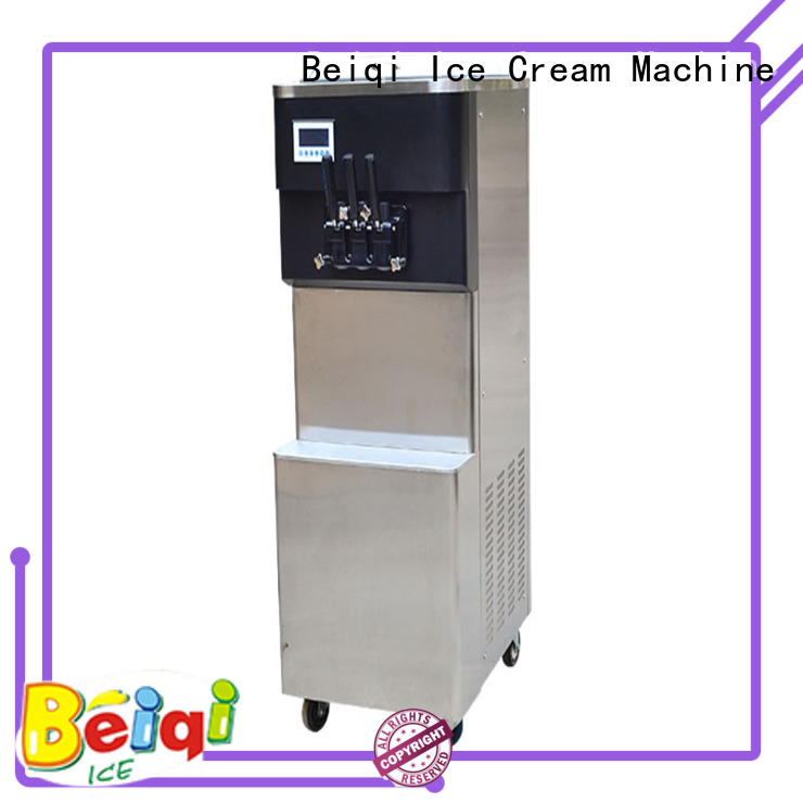 BEIQI Soft Ice Cream Machine for sale bulk production Frozen food Factory