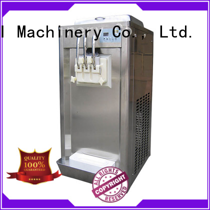 BEIQI silver soft serve ice cream machine buy now Frozen food factory