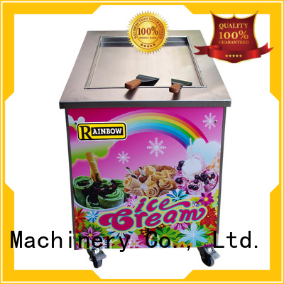 BEIQI solid mesh Fried Ice Cream Machine ODM For Restaurant