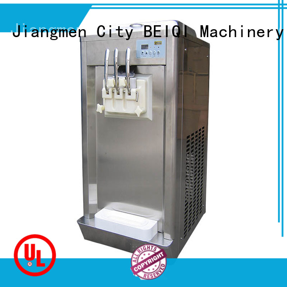 BEIQI portable soft ice cream maker for sale free sample Frozen food factory