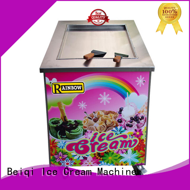 at discount Fried Ice Cream Machine silver OEM Frozen food factory