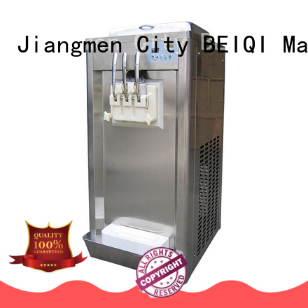 BEIQI silver soft ice cream machine price OEM For Restaurant