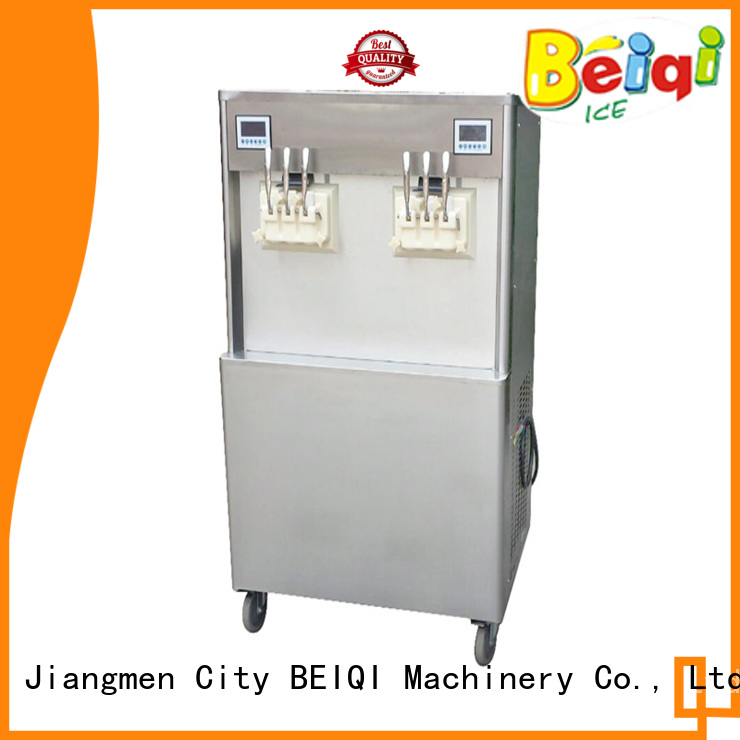 BEIQI portable Soft Ice Cream Machine for sale free sample Frozen food Factory
