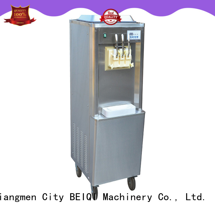 BEIQI commercial use Soft Ice Cream maker for wholesale Snack food factory