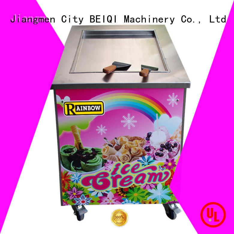 BEIQI solid mesh Fried Ice Cream Maker ODM For dinning hall