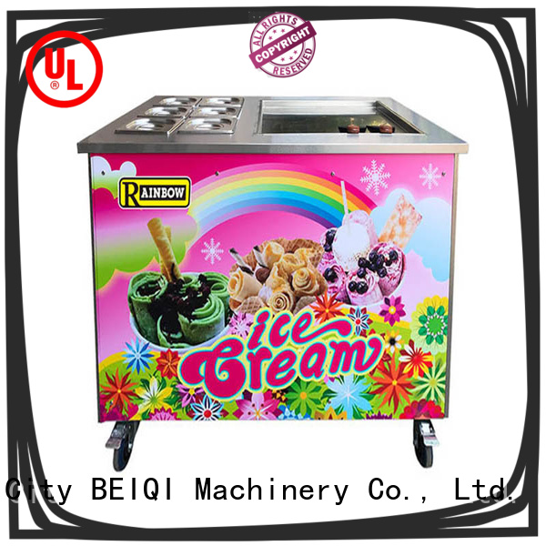 BEIQI Soft Ice Cream Machine for sale customization Snack food factory