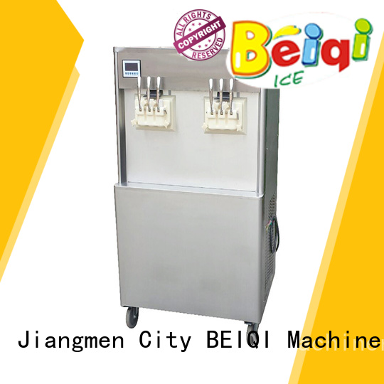 BEIQI portable noise control Soft Ice Cream Machine different flavors For Restaurant