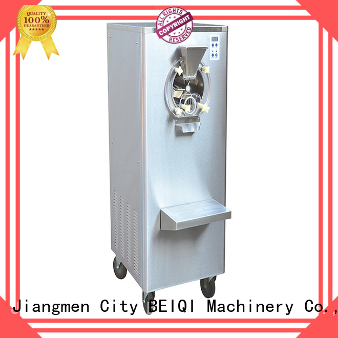 BEIQI Breathable hard ice cream freezer OEM Snack food factory