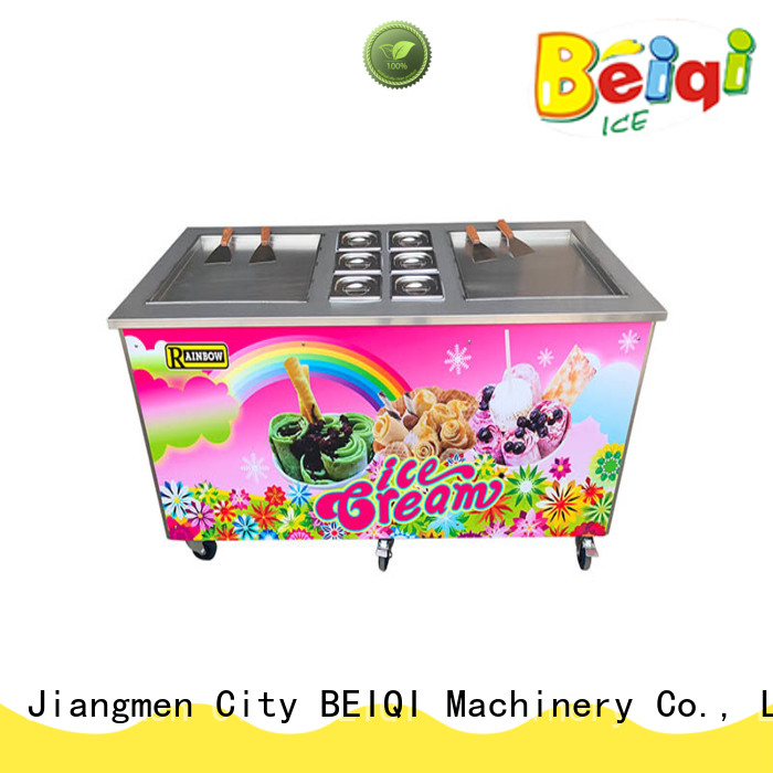 BEIQI funky Fried Ice Cream making Machine buy now For commercial
