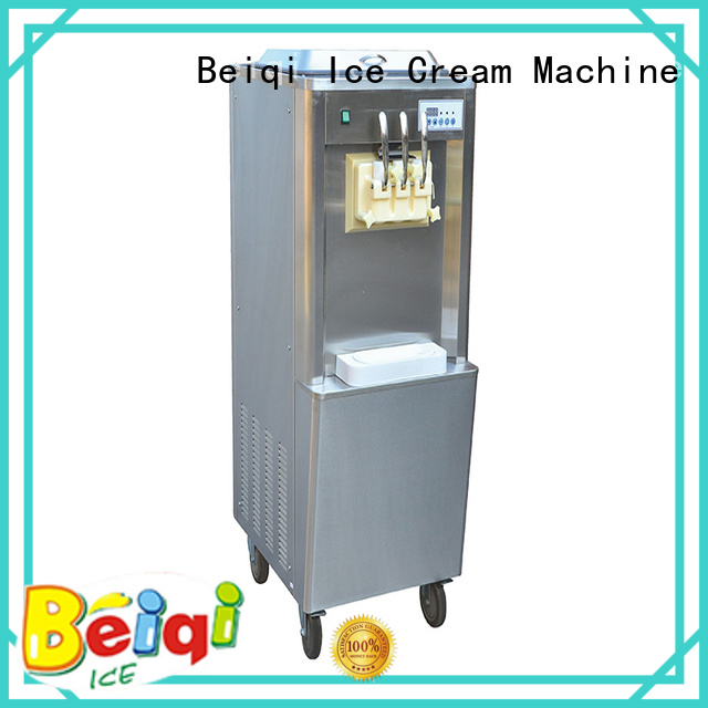 BEIQI high-quality Soft Ice Cream Machine for sale free sample Snack food factory