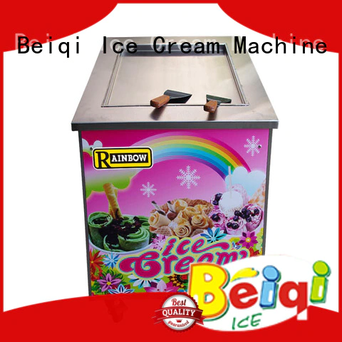 BEIQI different flavors Fried Ice Cream Machine buy now For Restaurant