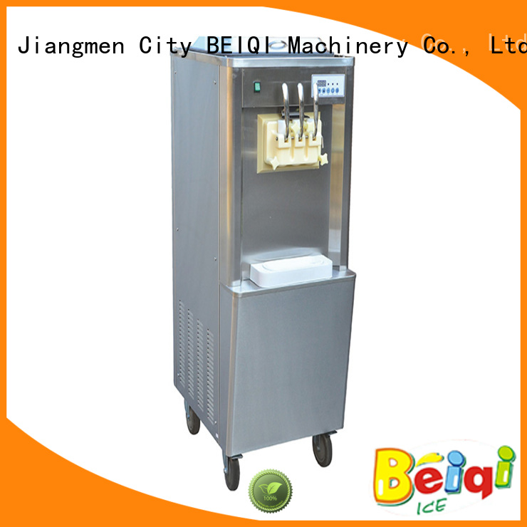 BEIQI different flavors Soft Ice Cream Machine free sample For dinning hall