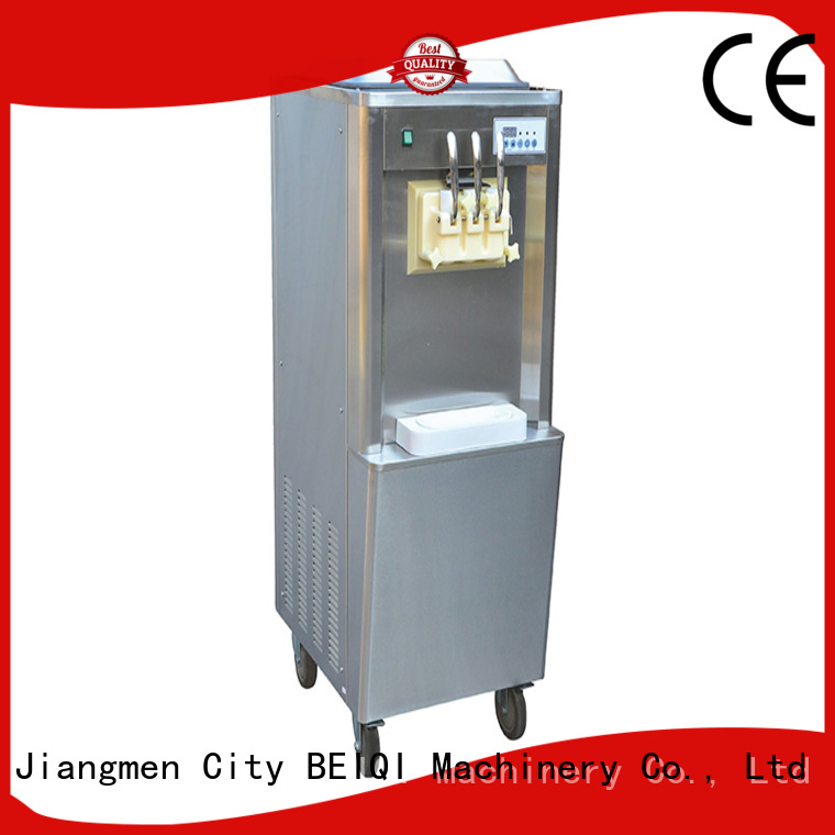 BEIQI commercial use soft serve ice cream machine ODM For dinning hall