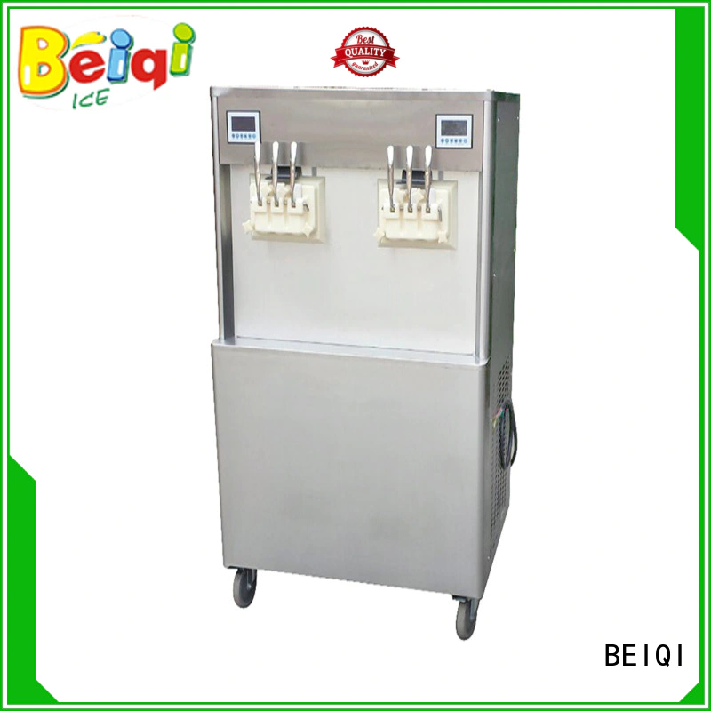 BEIQI different flavors Soft Ice Cream Machine customization Snack food factory