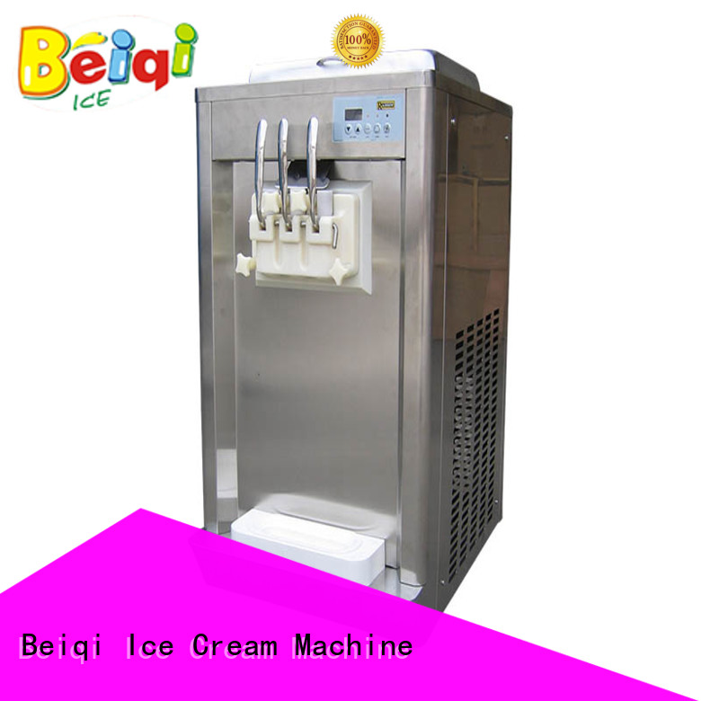 BEIQI different flavors Soft Ice Cream maker bulk production For dinning hall