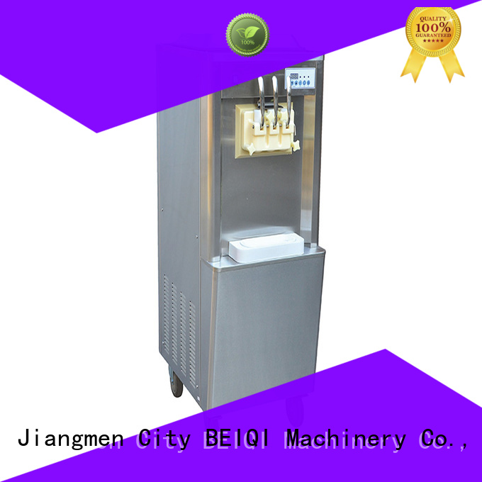 BEIQI portable Soft Ice Cream Machine for sale supplier Snack food factory