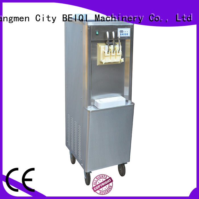 BEIQI Soft Ice Cream Machine for sale customization Frozen food Factory