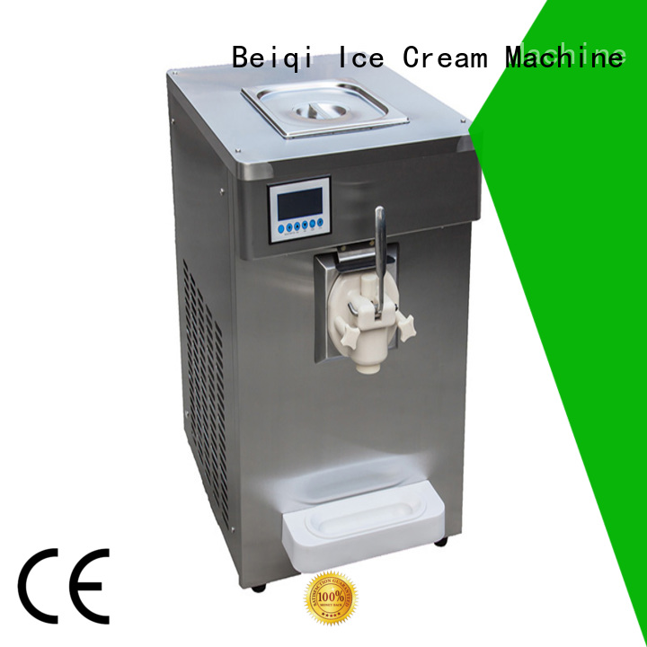 BEIQI silver ice cream machine price for wholesale For Restaurant