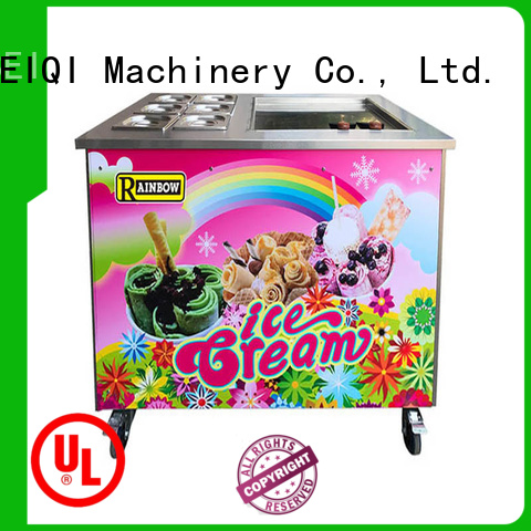 BEIQI Soft Ice Cream Machine for sale free sample Snack food factory