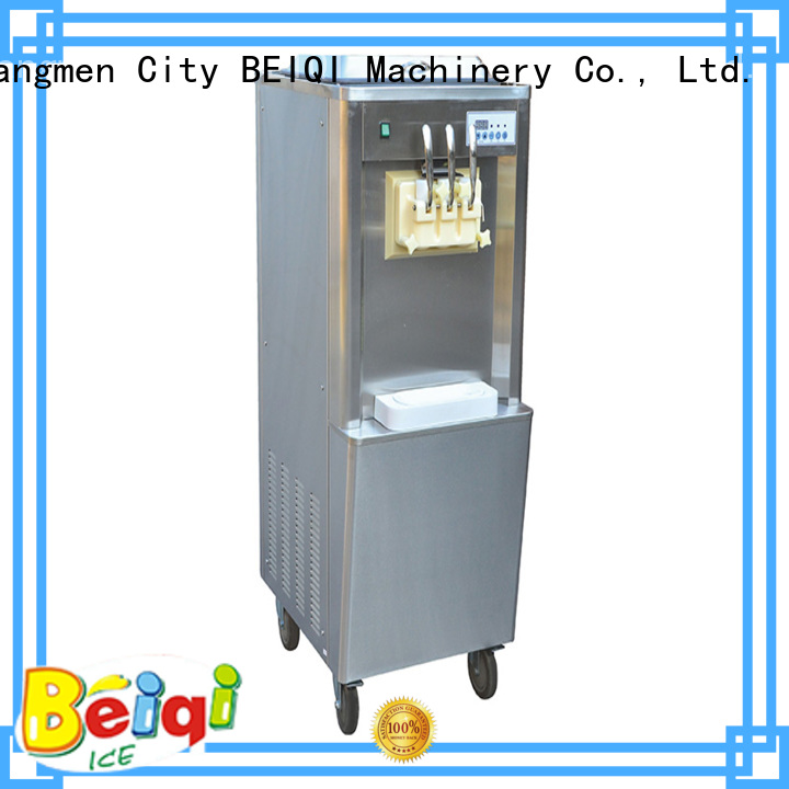 solid mesh Ice Cream Machine Company silver free sample For Restaurant