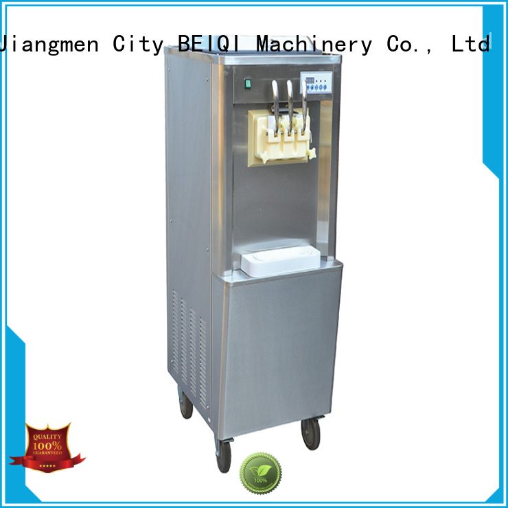 BEIQI Soft Ice Cream Machine for sale OEM Snack food factory