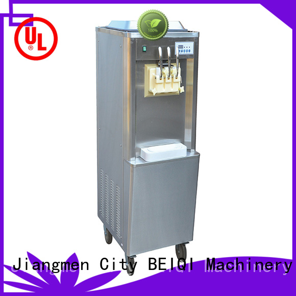 BEIQI portable Soft Ice Cream Machine for sale free sample Frozen food Factory