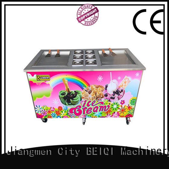 BEIQI solid mesh Soft Ice Cream Machine for sale for wholesale Frozen food Factory