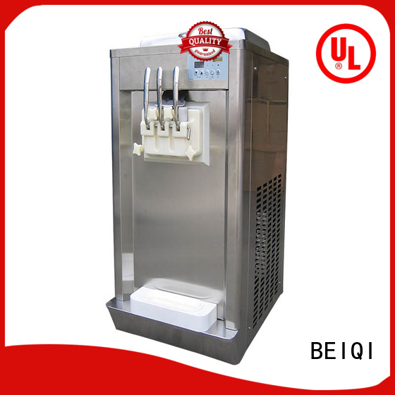 BEIQI different flavors Soft Ice Cream Machine ODM Snack food factory