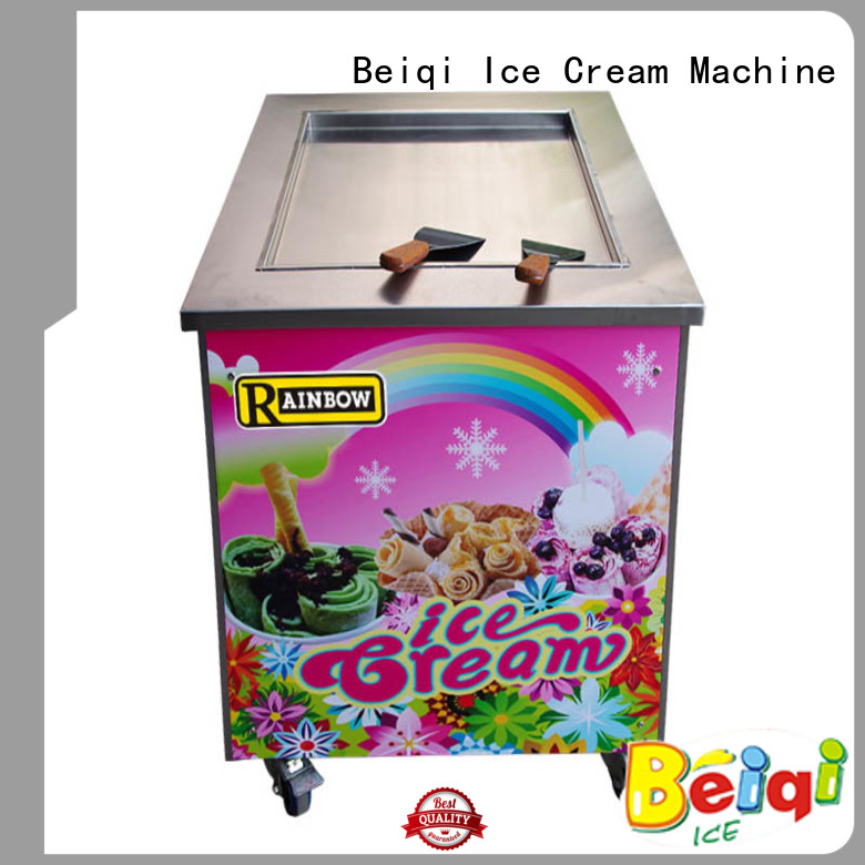 BEIQI silver Fried Ice Cream Maker get quote For dinning hall