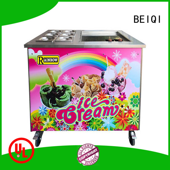 BEIQI Soft Ice Cream Machine for sale free sample Frozen food Factory