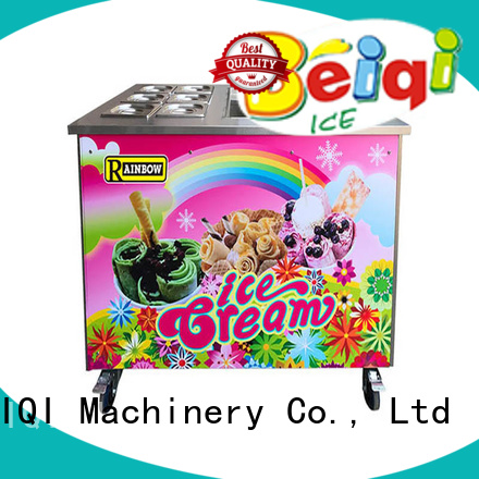 BEIQI solid mesh Soft Ice Cream Machine for sale bulk production Snack food factory