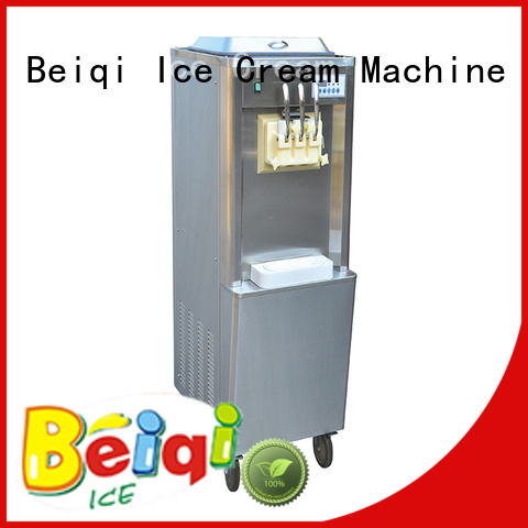 BEIQI Soft Ice Cream Machine for sale free sample Frozen food Factory