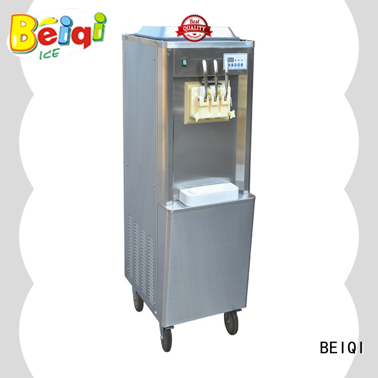 BEIQI different flavors soft serve ice cream machine ODM For commercial