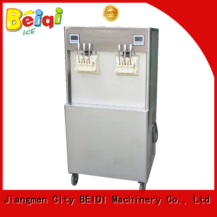 BEIQI commercial use soft ice cream machine price ODM Snack food factory
