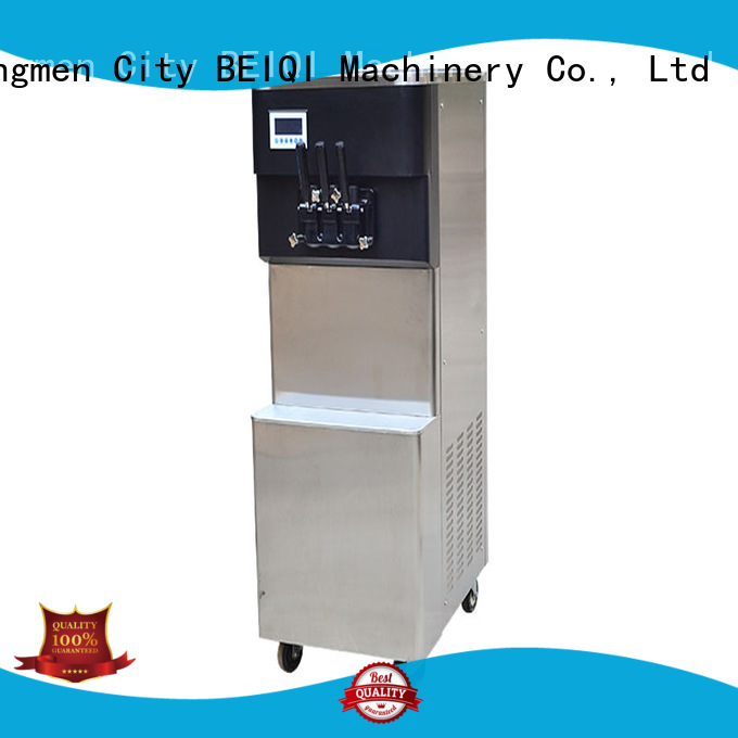 solid mesh Soft Ice Cream Machine commercial use customization Frozen food factory